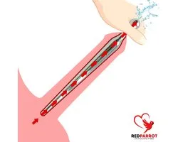 Urethrale Dilator Penis Plug - RVS - Smal naar Breed - Medical Play