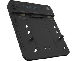 ICY BOX, (M.2 NVMe + SATA) Docking & Kloonstation, USB 3.2 Gen 2 10 Gbit/s, Tool-free installatie, Stand-alone kloonfunctie, IB-2915MSCL-C31
