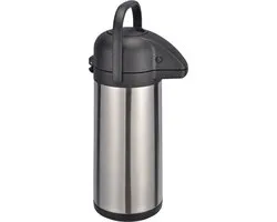 Haushalt Pump Thermos avec distributeur - 3 litres - Pompe - acier inoxydable