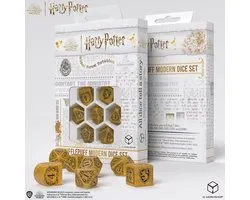 Harry Potter: Hufflepuff Modern Dice Set Yellow (7ST) - Accessoires