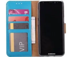 Samsung Galaxy A3 2016 Portmeonnee hoesje / book style case Blauw