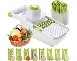 Nicer Dicer - Mandoline - Coupe-légumes - Hachoir à légumes - Trancheuse-découpeuse - Mandoline de cuisine - Trancheuse tout usage - Trancheuse à oignons - Mandoline -