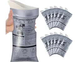 Urinary Bags - 700ml Emergency Camping Pee Bags - Portable Urinal Toiletry Bags - Travel Outdoor Car Traffic Jam Emergency Bag - Urinal Bags voor Camping en Reizen