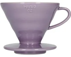 HARIO V60 Dripper - 02 Size - Keramiek - Paarse Heide