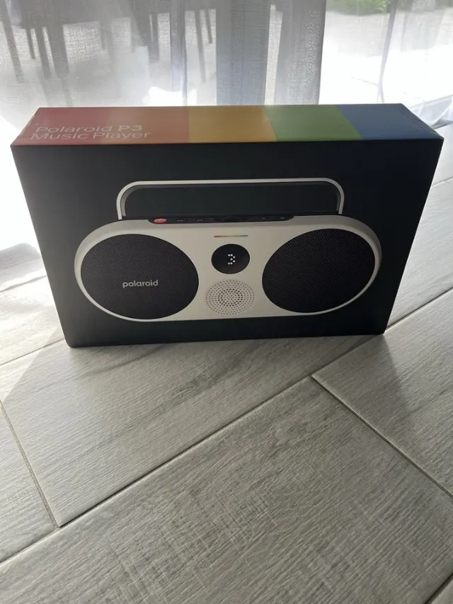 Polaroid P3 Music Player enceinte Bluetooth NFC 35W blanc noir
