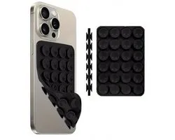 Octobuddy Popsocket - Autocollant à ventouse pour votre téléphone - Instagram - TikTok - Mains libres - Pour surfaces lisses - Zwart