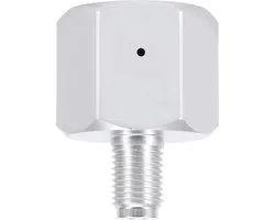Metalen CO2 Adapter Regulator voor Huishoudelijke Soda - 3/8in Dapter - Homebrew Beer Keg Brouwen Accessoire .