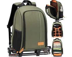 Professionele camera-rugzak / Fotorugzak - Elements Outdoor-rugzak \ Camera Backpack, Large Capacity, Camera Bag - Waterproof Backpack for Photography
