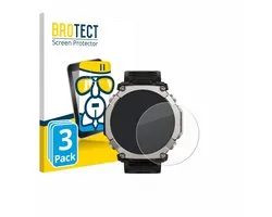 Screenprotector 3 Stuks voor Huami Amazfit T-Rex Ultra 2 Beschermglas transparant