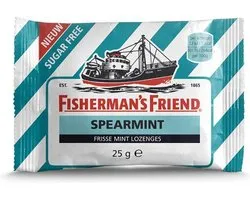 Fisherman's Friend Spearmint suikervrij 25 Gram