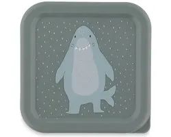 Trixie Set de 3 boîtes à goûter – Mr. Shark – Boîte à goûter 3 pièces – Facile à ouvrir – Idéal pour les enfants