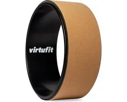 VirtuFit Premium Kurk Yoga Wiel - Ecologisch - 33 cm