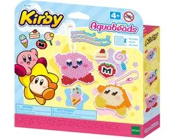 Aquabeads Kirby sleutelhangerset- 700 parels die met water plakken- knutselset