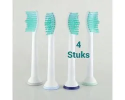 4 Opzetborstels geschikt voor Philips Sonicare