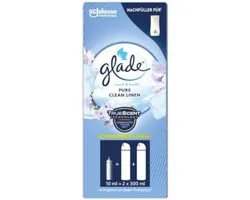 Glade Air Freshener Mini Spray Touch & Fresh Pure Clean Linen Recharge, 10 ml