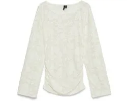 VERO MODA - VMLAYLA LS GATHERING TOP JRS Dames Top