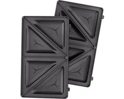 Tefal Snack Collection XA8102 - Plaques Sandwich - Anti-Adhésif - Pour Croque-Monsieur Dorés