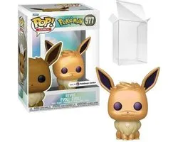 Funko Pop! Games: Pokemon - Eevee #577 (Only at Pokémon Center Exclusive) (Pearlescent) [7.5/10]