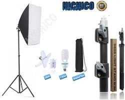 HiCHiCO® Softbox Lampe de Studio – Flashi Studio continu équipement studio photo - Softboxes Photographie Photo Studio Éclairage Kit – Lampe Photo - Photographie - Softbox