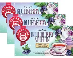 Teekanne - Blueberry Muffin Thee - 3x 18 zakjes