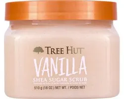 Tree Hut Shea Sugar Vanilla & Jasmine Body Scrub - Lichaamsscrub - Bad & Douche - Exfoliating - 510g
