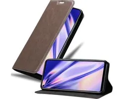 Cadorabo Case adapté pour Honor 20 PRO en BRUN CAFÉ - Housse de protection avec fermeture magnétique, fonction support et poche pour cartes Book Case Cover Etui