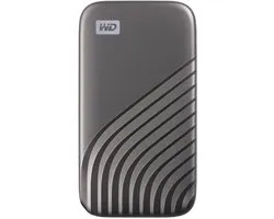 WD My Passport™ SSD 1TB, Space Grey, 1050MB/s Read, 1000MB/s Write, PC & Mac Compatible