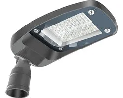 Straatverlichting met Photocell Sensor - Rinzu Strion - 100 Watt - 16000 Lumen - 4000K - Waterdicht IP66 - 70x140D Ø60mm Spigot - OSRAM Driver - Lumileds