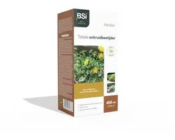 BSI - Herbex - Ideaal bestrijdingsmiddel tegen onkruiden, grassen en mos - 450 ml voor 250 m²
