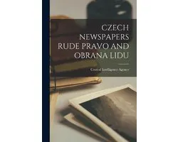 Czech Newspapers Rude Pravo and Obrana Lidu