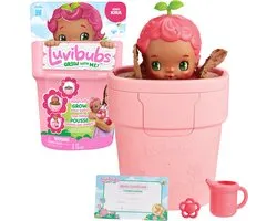 Luvibubs pop Kira - Magische groeibeleving: van zaadje tot pop - Speelset