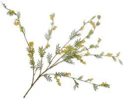 Silk-ka - Kunstbloem - geel - H122 cm