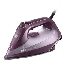 Braun TexStyle 7 Pro SI7181VI - Stoomstrijkijzer - Best Glijdende Strijkzool - Zelfreinigend - Auto-off - Violet