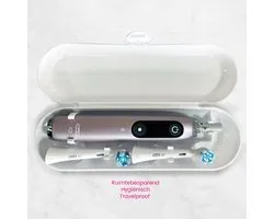Everbright Luxe Reisetui Wit - Geschikt Voor Oral-B iO Tandenborstels