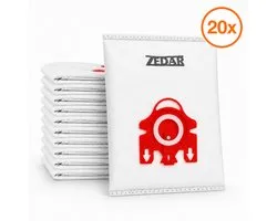 Stofzuigerzakken geschikt voor Miele FJM Compact C1 / C2 complete C1 - van Zedar - 20 stuks