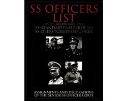 Ss Officers List (As Of January 1942)