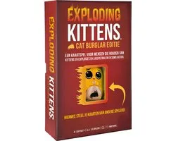 Jeu de cartes Exploding Kittens Cat Burglar Edition