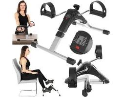 Revalidatiefiets | Hometrainer armen benen | Mini hometrainer | Rotor fiets | Oefenfiets senioren | Opvouwbare hometrainer | Fitness voor ouderen | Thuisrevalidatie | Revalidatieapparaat | Bureaufiets