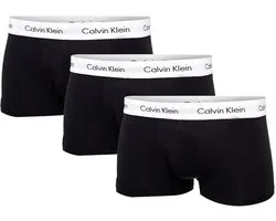 Calvin Klein 3-Pack Low Rise Trunks Heren - Zwart - Maat XL