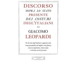 Elementi - Discorso sopra lo stato presente dei costumi degl’italiani