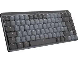 Logitech MX Mechanical Mini voor Mac - Draadloos Toetsenbord - QWERTY US - Graphite