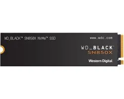 Western Digital Black SN850X - Interne SSD - M.2 NVMe - Opslag voor Gaming - 2TB