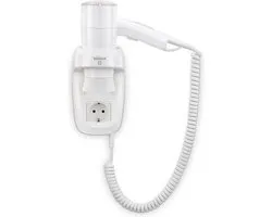 Valera Premium Smart 1600 Socket 533.05/044.02 Sèche-cheveux avec support mural Wit