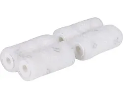 Copenhagen Pro microvezel aflakroller - 9 mm vacht - 12 cm - dubbel dik - (4 stuks)