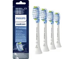 Philips Sonicare C3 Premium Plaque Defense HX9044/17 - Opzetborstel - 4 stuks