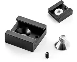 MOJOGEAR Cold Shoe-Mount met 1/4" schroef metaal