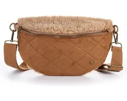 Sac bandoulière/Sac banane Teddy Nebraska - Camel
