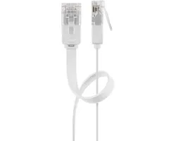 Wentronic CAT5E Netwerkkabel - RJ45 - Wit - 1.5 m