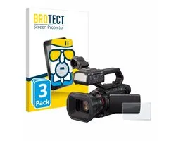 BROTECT - Screenprotector voor Panasonic HC-X1500 - Folie Beschermfolie Beschermglas matte 3 Stuks