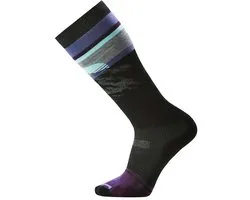 Smartwool Snowboard Targeted Cushion Mountain Sunrise Sokken Zwart EU 42-45